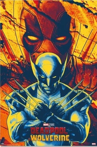 Plakát, Obraz - Marvel - Deadpool & Wolverine - Ready, 61 × 91.5 cm