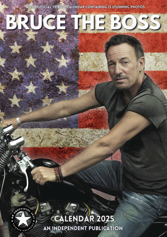 Kalendář 2025 Bruce Springsteen, A3