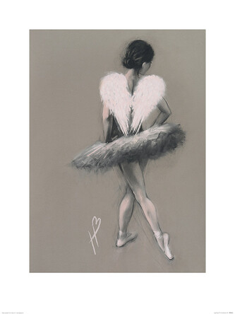 Umělecký tisk Hazel Bowman - Angel Wings III, 60 × 80 cm