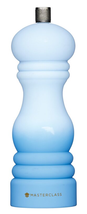 Mlýnek na sůl nebo pepř Masterclass modrý duhový velký