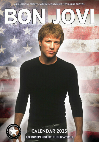 Kalendář 2025 Bon Jovi, A3