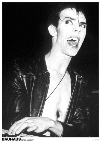 Plakát, Obraz - Peter Murphy of Bauhaus, 59.4 × 84.1 cm