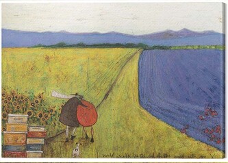 Obraz na plátně Sam Toft - I Would Walk to the End of the World With You, 2 cm - 30×40 cm