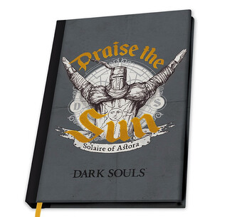 Zápisník Dark Souls - Praise the Sun, A5