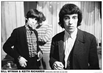 Plakát, Obraz - Rolling Stones - New York 1964, 84.1 × 59.4 cm