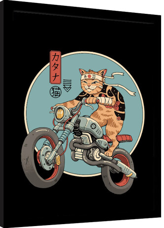 Obraz na zeď - Vincent Trinidad - Catana Motorcycle, 34.3 × 44.5 cm
