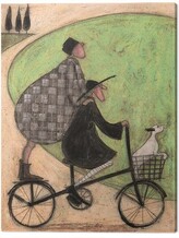 Obraz na plátně Sam Toft - Double Decker Bike, 2 cm - 60×80 cm