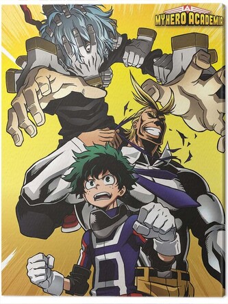 Obraz na plátně My Hero Academia - An Enemy Threat, 2 - 60×80 cm