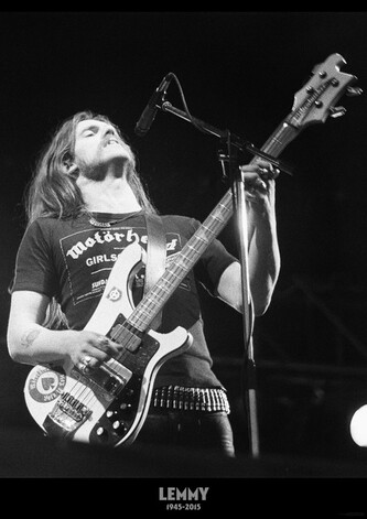 Plakát, Obraz - Lemmy - 1945 - 2015, 59.4 × 84 cm