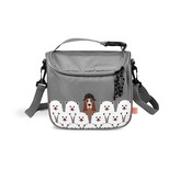 Dětská termotaška na svačinu Zipper, 3,5l, Iris Barcelona, šedý