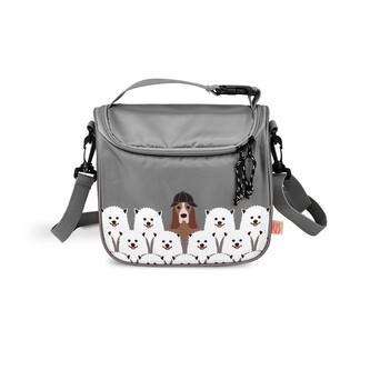 Dětská termotaška na svačinu Zipper, 3,5l, Iris Barcelona, šedý