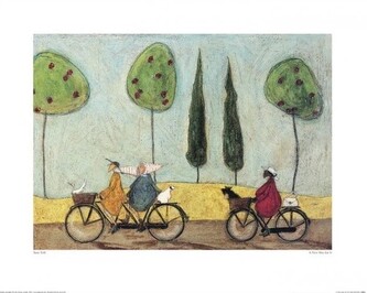 Umělecký tisk Sam Toft - A Nice Day For It, 50 × 40 cm