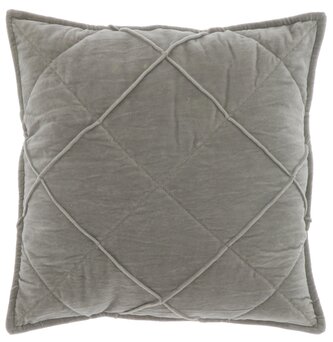 Ozdobný polštář Doutzen šedý