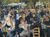 Obrazová reprodukce Ball at the Moulin de la Galette, 1876, Pierre Auguste Renoir, 40 × 30 cm