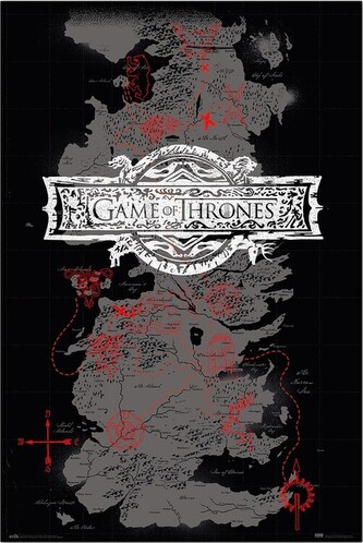 Plakát, Obraz - Hra o Trůny (Game of Thrones), 61 × 91.5 cm