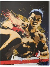 Obraz na plátně Muhammad Ali - Stung, 2 - 30×40 cm