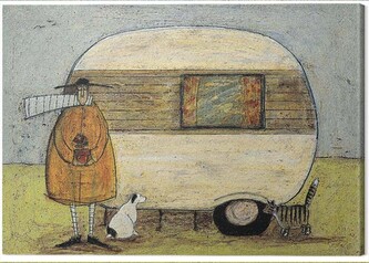 Obraz na plátně Sam Toft - Home form Home, 2 - 50×40 cm
