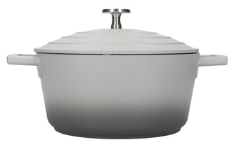 Hrnec s poklicí 2,5 litru šedý