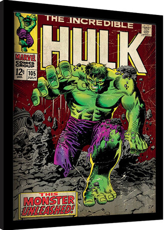 Obraz na zeď - Incredible Hulk - Monster Unleashed, 30 × 40 cm
