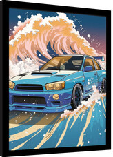 Obraz na zeď - Wave Collection - Wave Cars Scooby, 34.3 × 44.5 cm