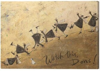 Obraz na plátně Sam Toft - Watch This, Doris!, 2 - 40×30 cm