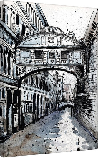 Obraz na plátně Jack the Flipper - Venice IV, 4 - 60×80 cm