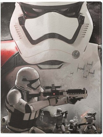 Obraz na plátně Star Wars Episode VII - Stormtrooper Art, 2 - 60×80 cm