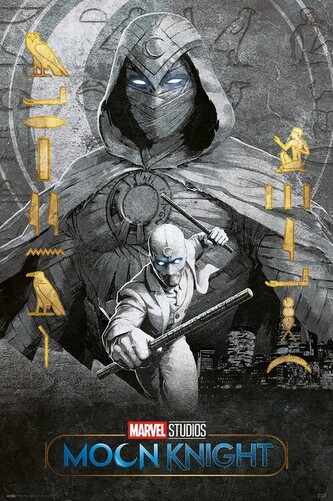 Plakát, Obraz - Marvel - Moon Knight, 61 × 91.5 cm
