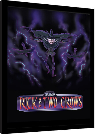 Obraz na zeď - Rick and Morty - Two Crows, 34.3 × 44.5 cm