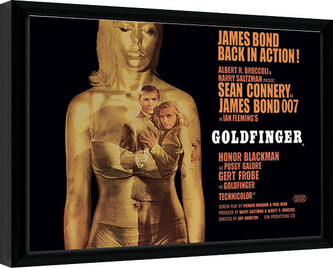 Obraz na zeď - James Bond - Goldfinger - Projection, 30 × 40 cm