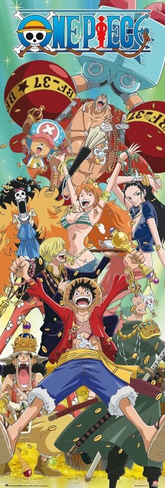 Plakát, Obraz - One Piece - One Piece, 53 × 158 cm