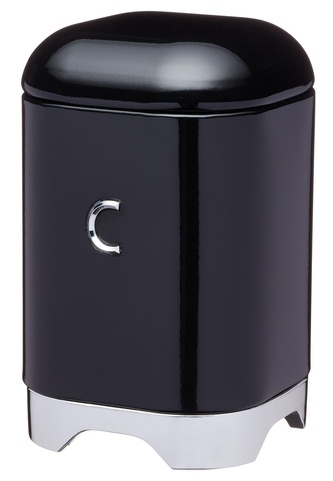 Plechová dóza na kávu Lovello černá