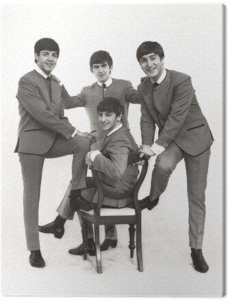 Obraz na plátně The Beatles - Chair, 2 cm - 60×80 cm