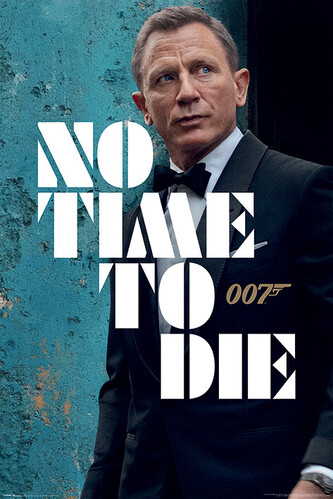 Plakát, Obraz - James Bond - No Time To Die - Azure Teaser, 61 × 91.5 cm