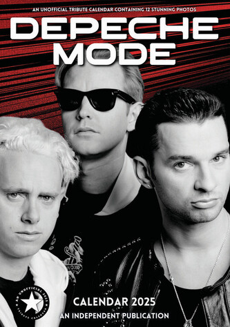 Kalendář 2025 Depeche Mode, A3