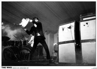 Plakát, Obraz - The Who - Marquee Club 1967, 84 × 59.4 cm