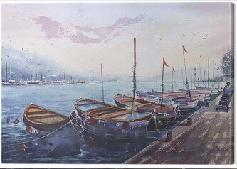 Obraz na plátně Rajan Dey - Getting Ready, 2 - 60×80 cm