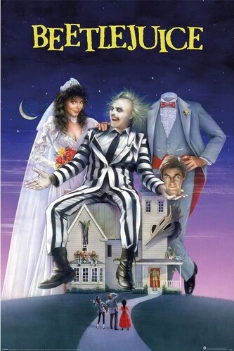 Plakát, Obraz - Beetlejuice - Recently Deceased, 61 × 91.5 cm