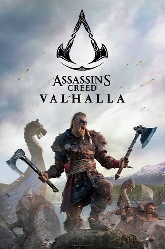 Plakát, Obraz - Assassin's Creed: Valhalla - Raid, 61 × 91.5 cm