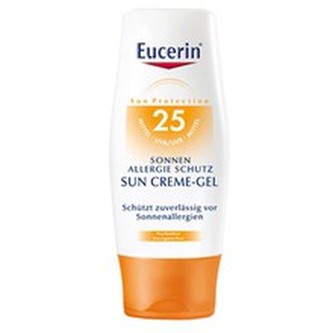 Eucerin Sun Creme-gel SPF 25 - Ochranný krémový gel na opalování proti sluneční alergii 150 ml unisex