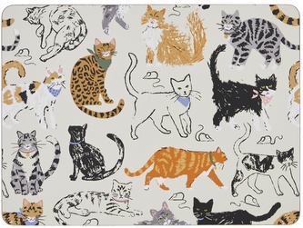 Korkové prostírání Feline Friends