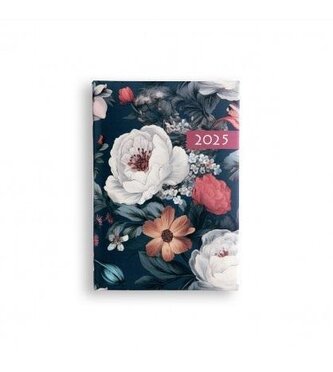 Kalendarz 2025 B7 Kolorowy ornament Kalendarz 2025 B7 Kolorowy ornament