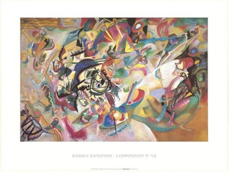 Umělecký tisk Kompozice 1919, Kandinsky, 59.5 × 47.5 cm
