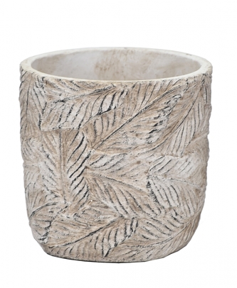 Betonový květináč šedý 11x11 cm