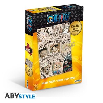 Puzzle One Piece - Wanted, 1000 ks