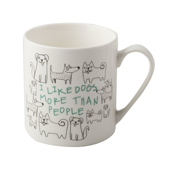 Porcelánový hrnek Dog