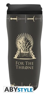 Cestovní hrnek Hra o Trůny(Game of Thrones) - Iron Throne, 0,355 l
