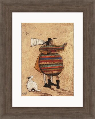 Obraz na zeď - Sam Toft - Dancing Cheek To Cheeky, 34.3 × 44.5 cm