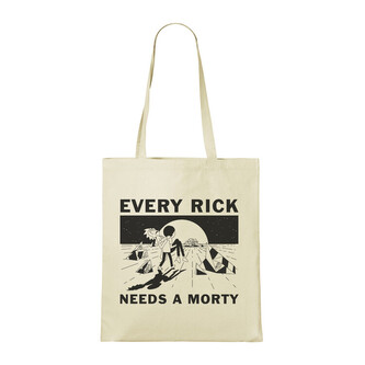 Taška Rick a Morty - Every Rick Needs a Morty, 100% bavlna