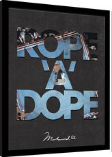 Obraz na zeď - Muhammad Ali - Rope A Dope, 34.3 × 44.5 cm
